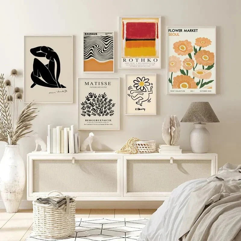 BowLift | Abstract Canvas Wall Art Poster