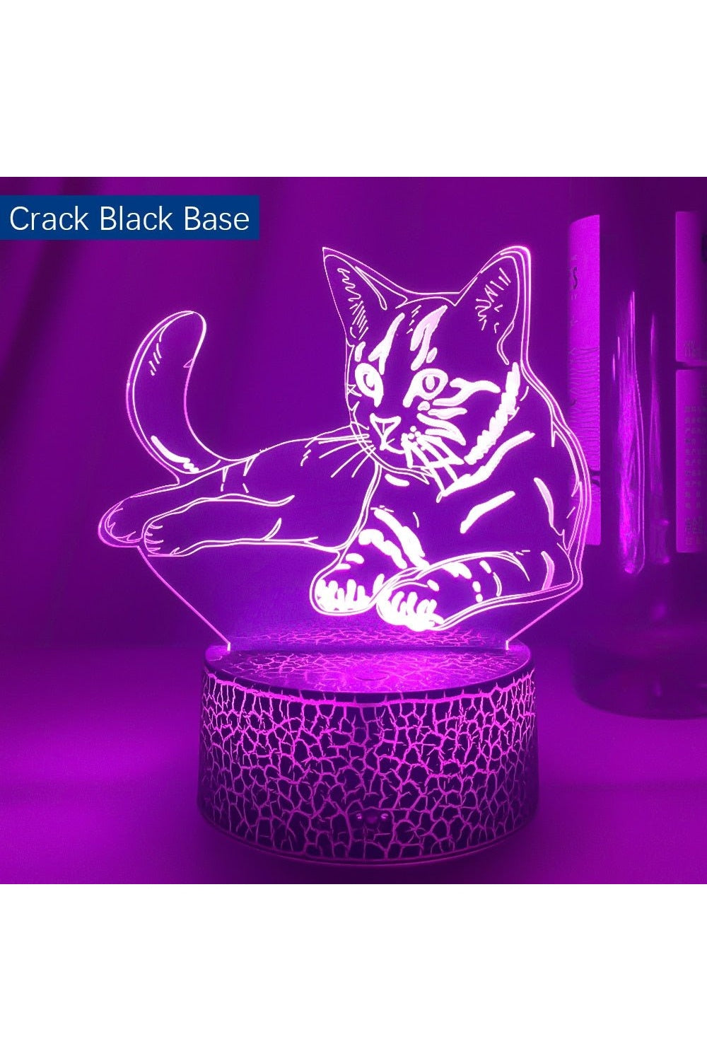 shaped ambient night light |