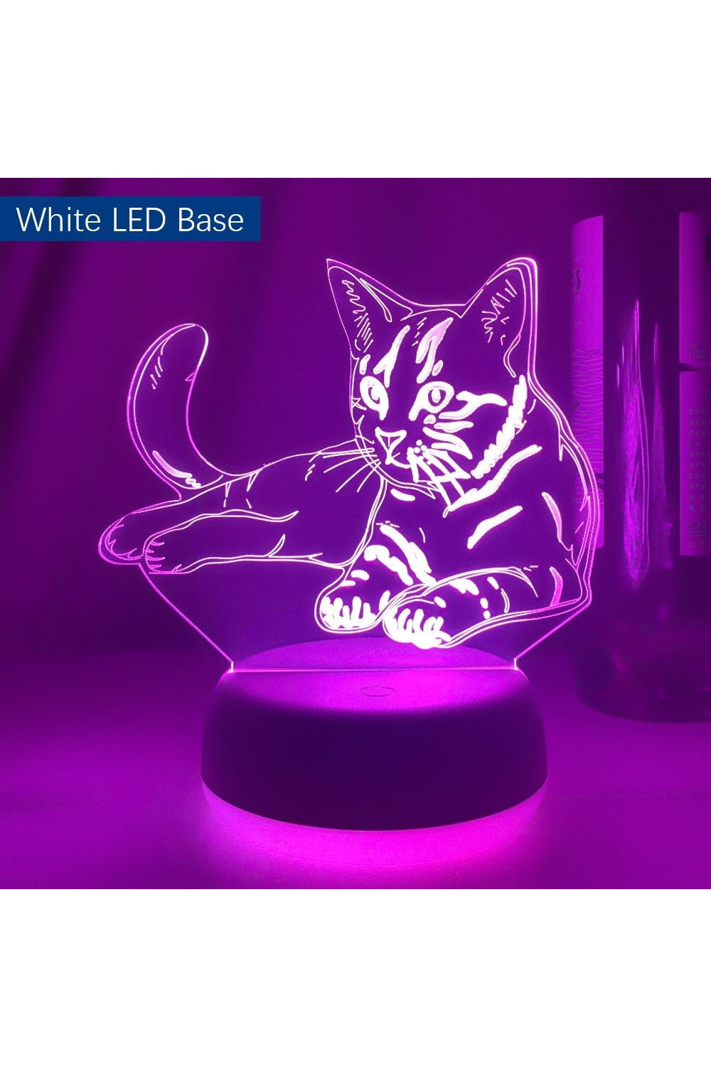 shaped ambient night light |