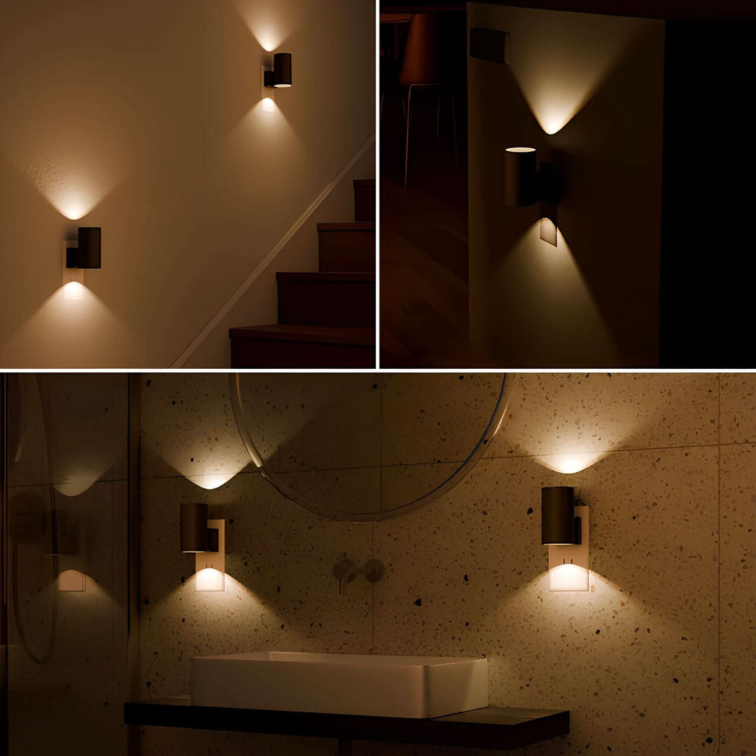 NIGHTSENSE – LED night light with twilight sensor, glare-free &amp; energy-efficient