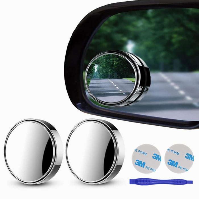 Reverse assistance mirror