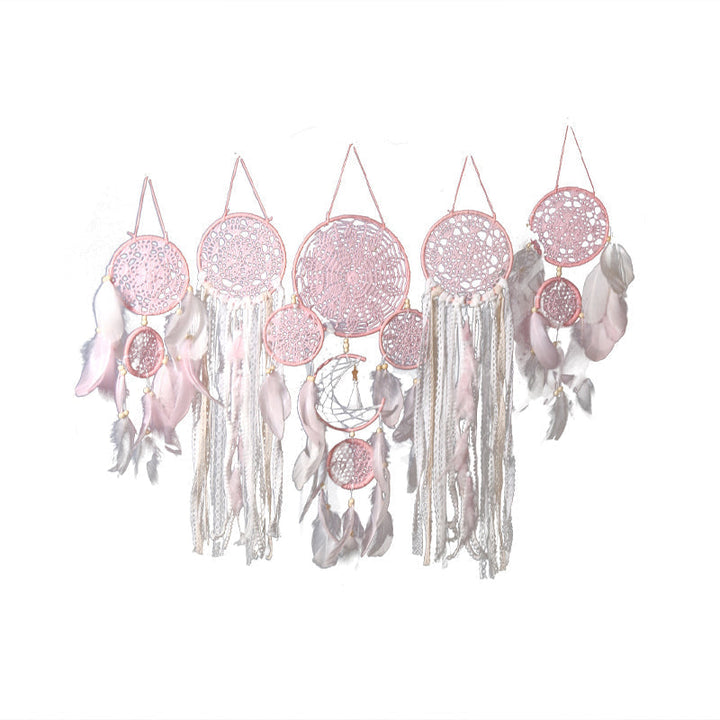 BowLift | Dream catcher moon and stars hang over the bed (5 pieces)