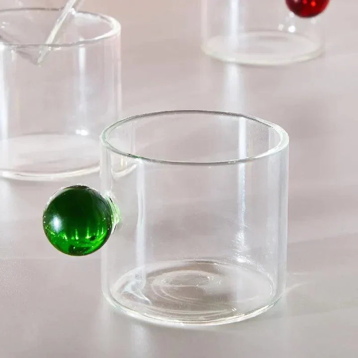 BowLift | Treated Espresso Glass Cup Set of 2