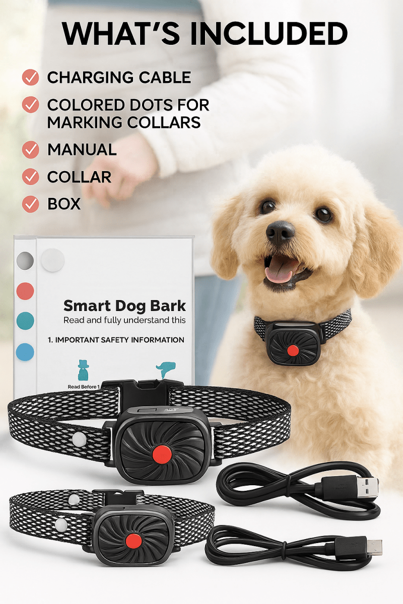BowLift | BarkLess Nano – Gentle Anti-Bark Collar for Puppies &amp; Small Dogs