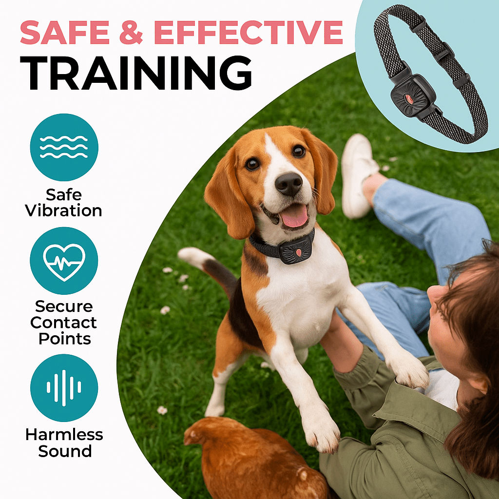 BowLift | BarkLess Nano – Gentle Anti-Bark Collar for Puppies &amp; Small Dogs