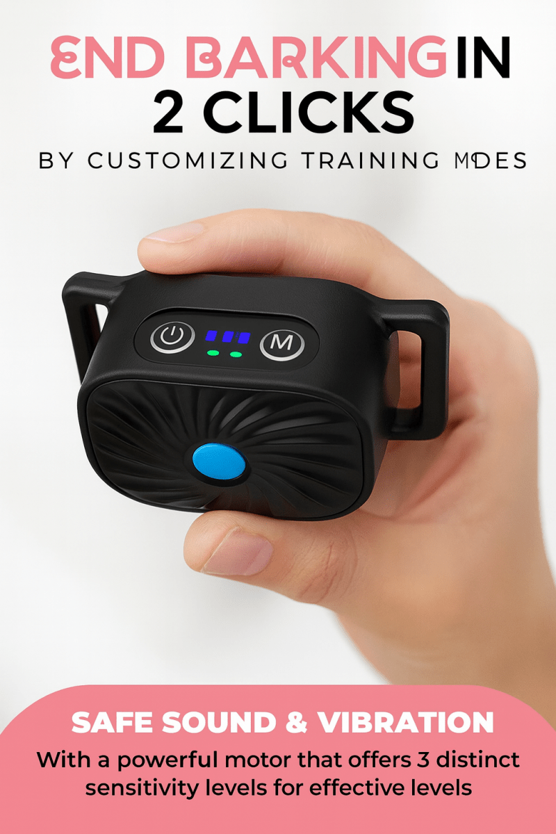 BowLift | BarkLess Nano – Gentle Anti-Bark Collar for Puppies &amp; Small Dogs