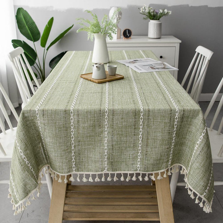 BowLift | Batillo Linen Tablecloth | Tablecloth, Indoor &amp; Outdoor