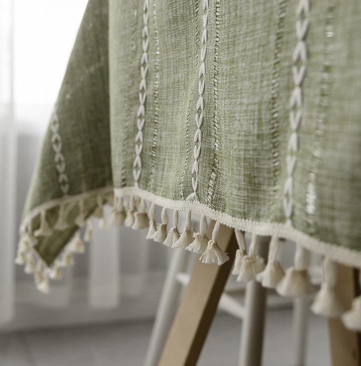 BowLift | Batillo Linen Tablecloth | Tablecloth, Indoor &amp; Outdoor