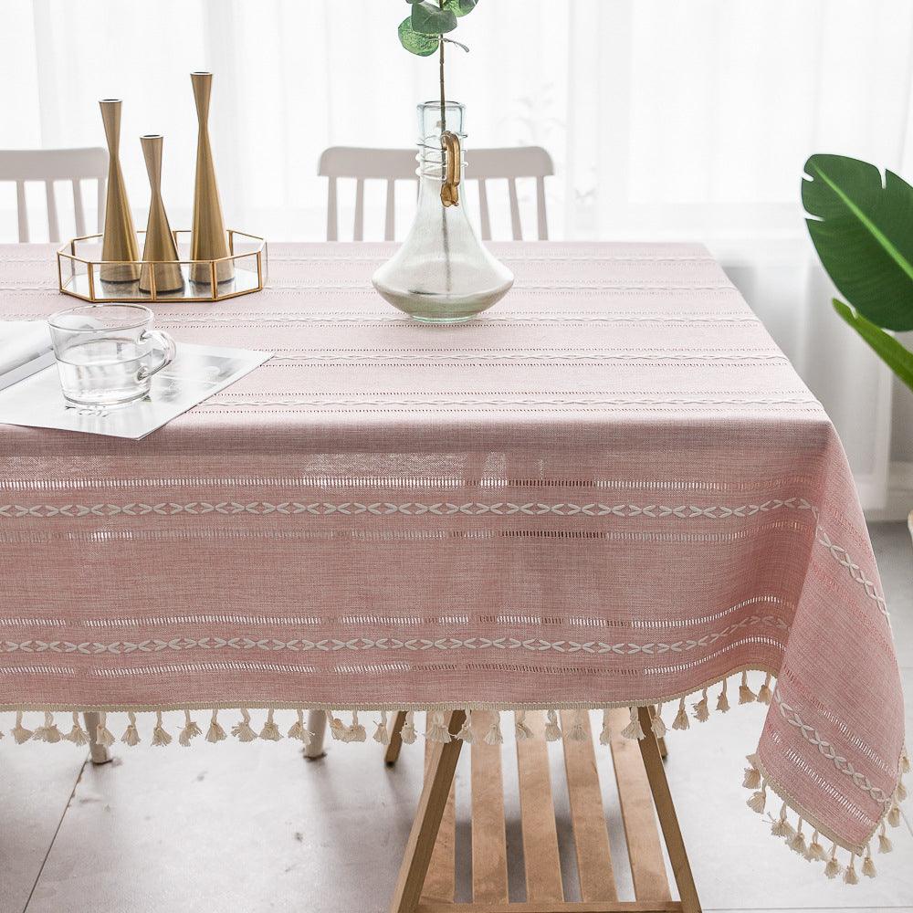 BowLift | Batillo Linen Tablecloth | Tablecloth, Indoor &amp; Outdoor