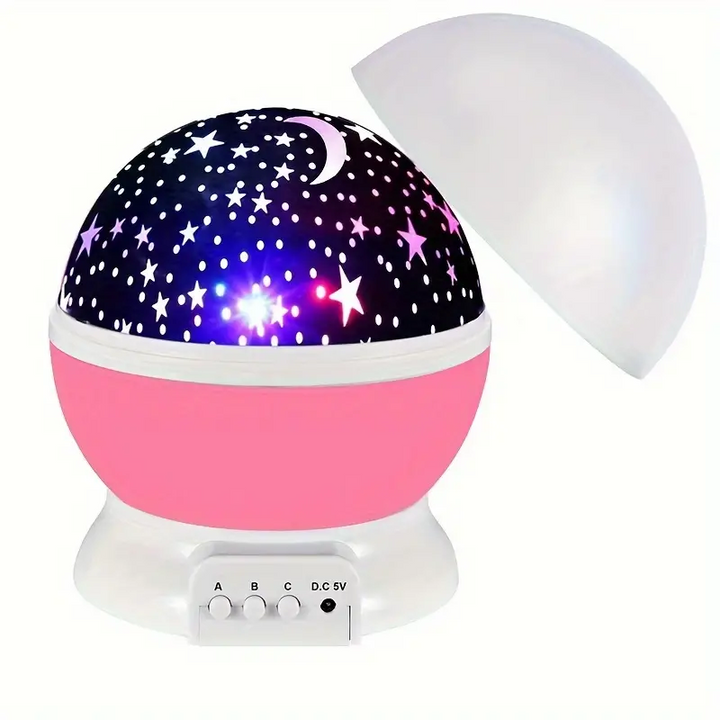 Starry Sky Night Light for Kids – Magical LED Projector with colour Change