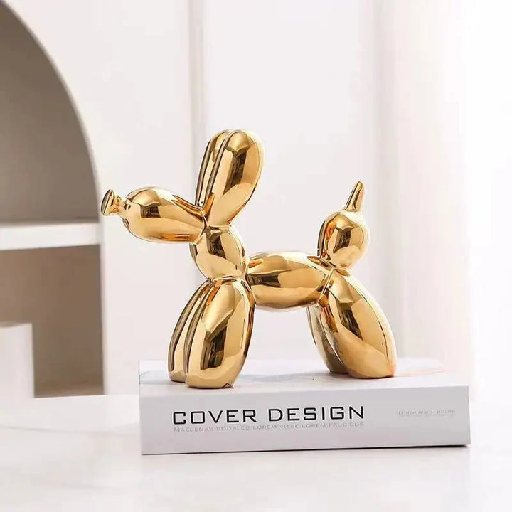 BowLift | Ceramic Glossy Balloon Dog Ornament