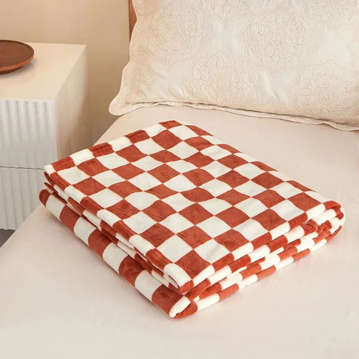 BowLift | Classic Checkered Pattern Sofa Blanket