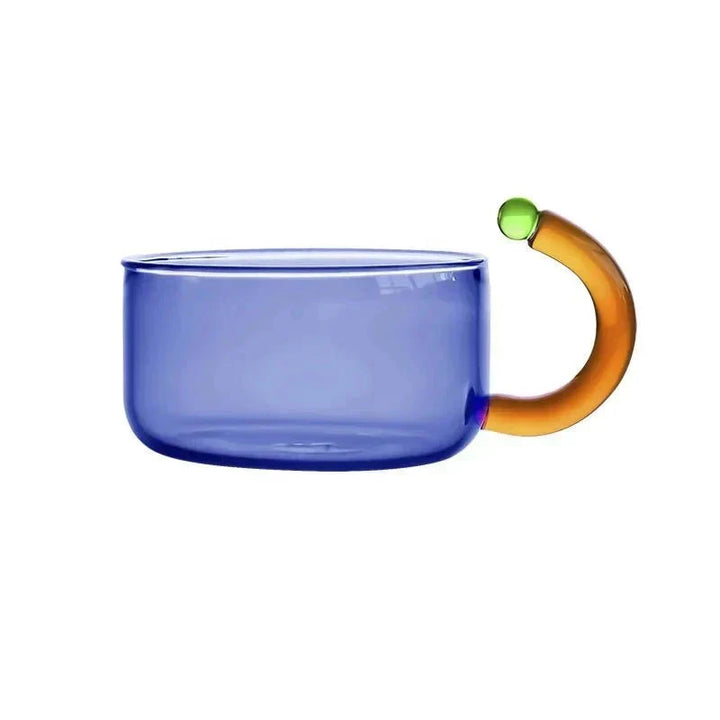 BowLift | Contrasting Color Glass Teapot Set – Stylish &amp; Heat Resistant Design