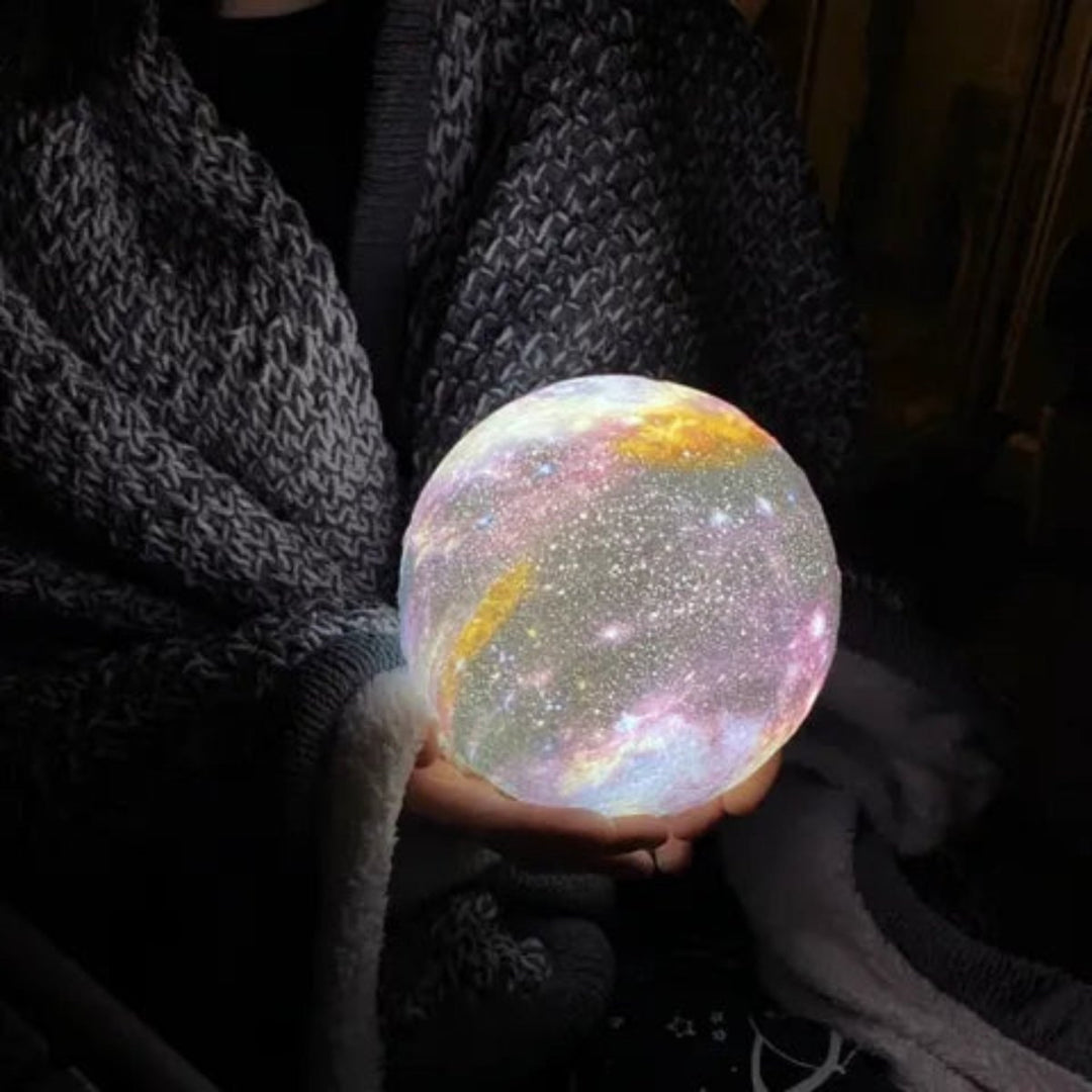 CosmoShine – Multicolour Moon Night Light with Remote Control