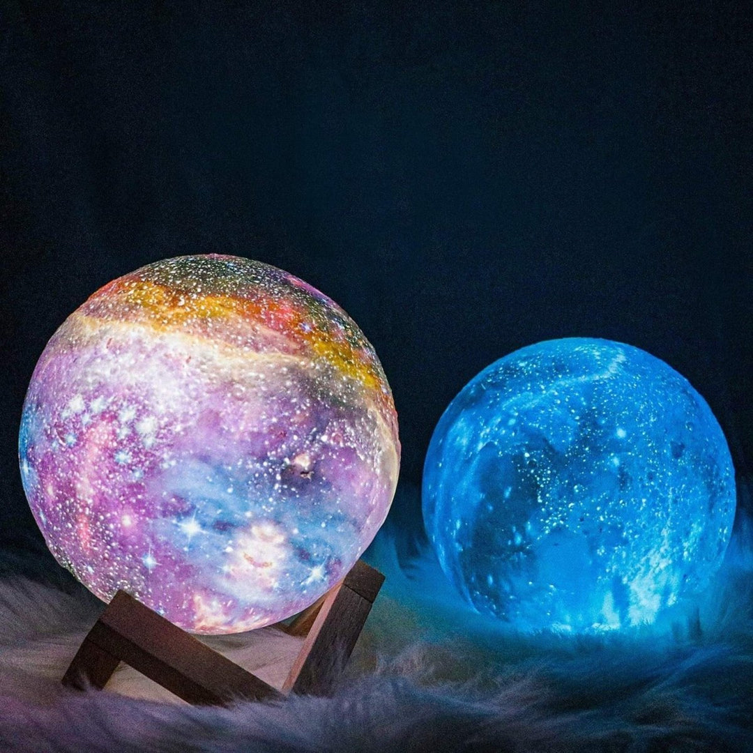 CosmoShine – Multicolour Moon Night Light with Remote Control
