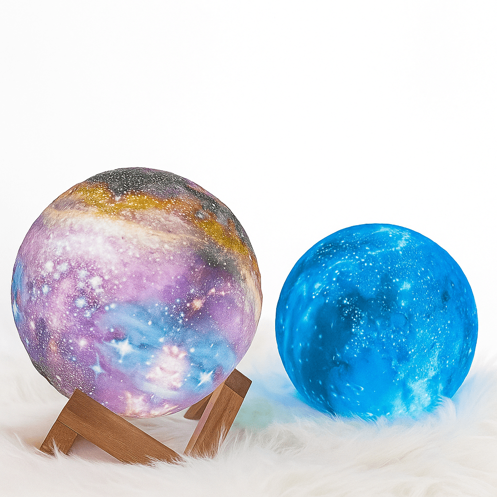 CosmoShine – Multicolour Moon Night Light with Remote Control