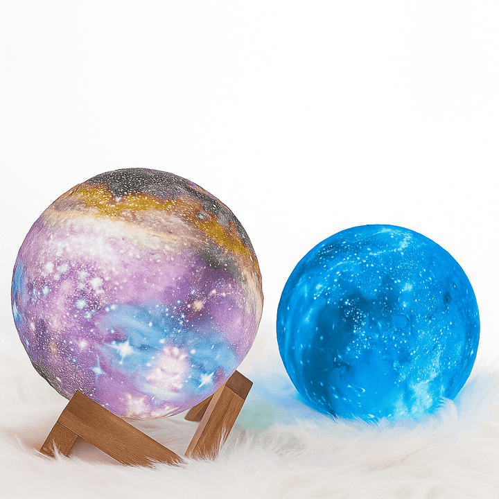 CosmoShine – Multicolour Moon Night Light with Remote Control