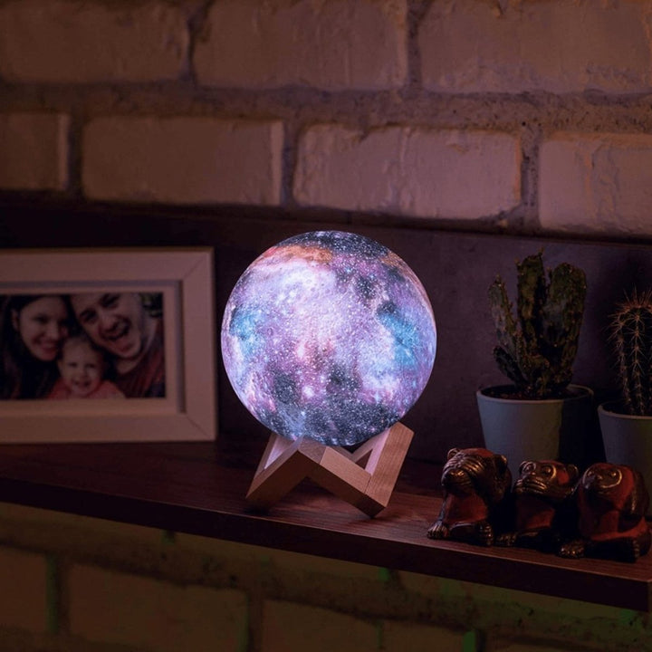 CosmoShine – Multicolour Moon Night Light with Remote Control