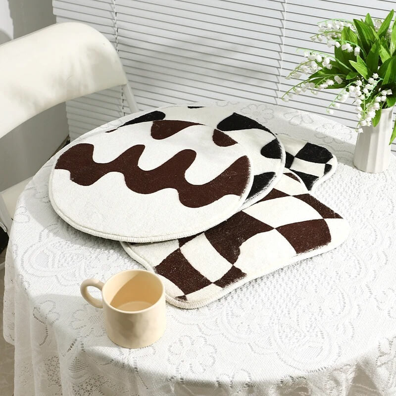 BowLift | Curvy Checker Mini Tufted Carpet