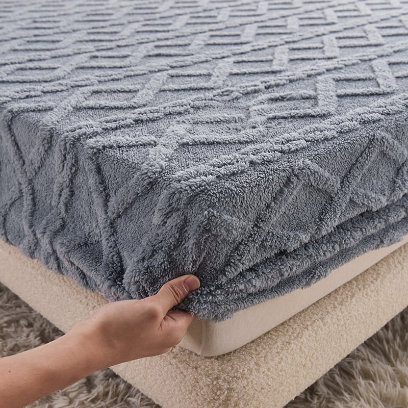 Duvet Cover Set Soft Velvet Bedding