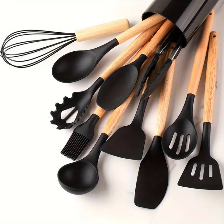 BowLift | Silicone Kitchen Tools Set – Heat Resistant and Scratch Resistant