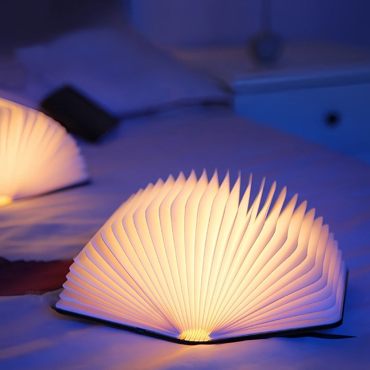 📖 Wood book lamp - For desk study gift decoration light