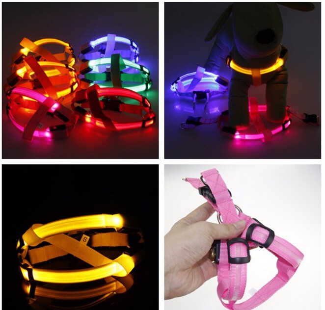 Dog harness with LED - Glow&amp;Go Bowlift