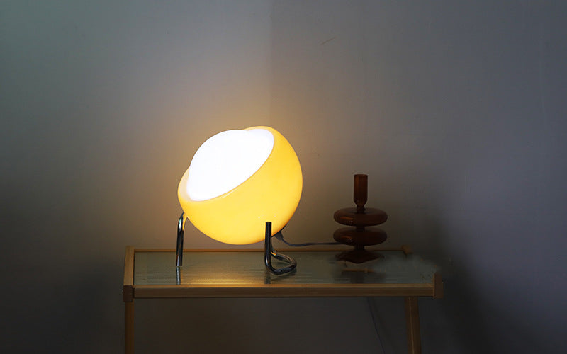 RETRO GLASS TABLE LAMP - AMBIENT NORDIC NIGHT LIGHT