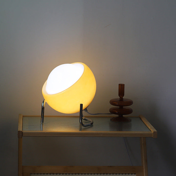 RETRO GLASS TABLE LAMP - AMBIENT NORDIC NIGHT LIGHT