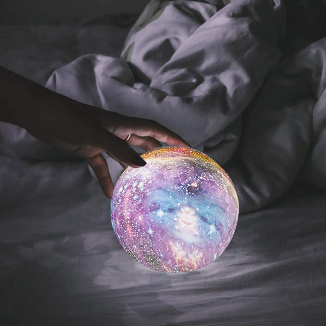 SterrenGlans Galaxy Lamp – LED Night Light with Touch Control |