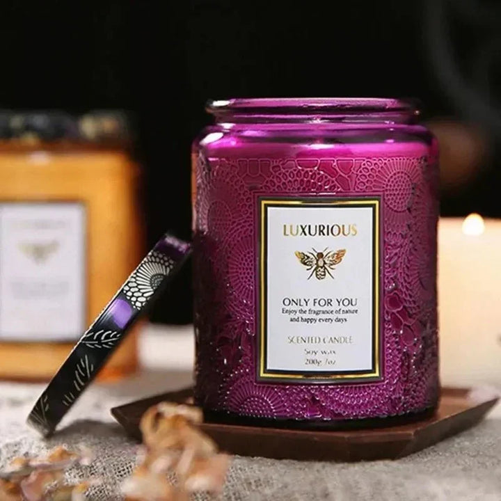 BowLift | Scented candle glass with essential oils