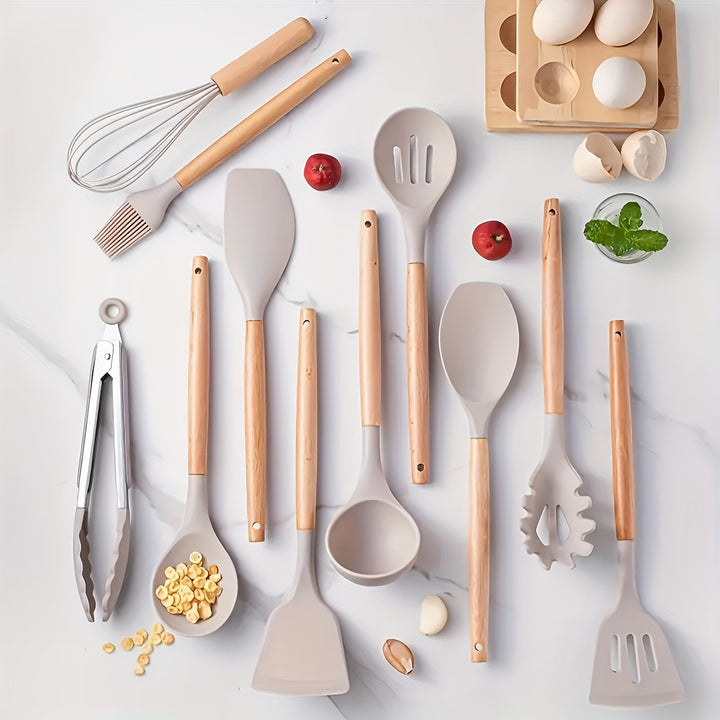 BowLift | Silicone Kitchen Tools Set – Heat Resistant and Scratch Resistant