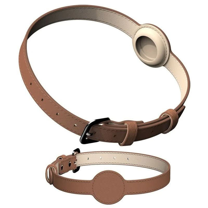 BowLift | EDOUARD – Elegant dog collar with AirTag holder &amp; weatherproof design