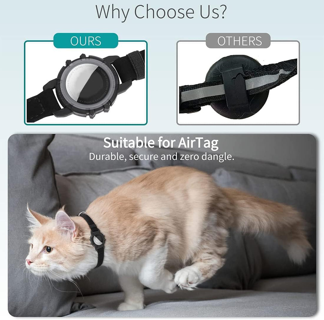 BowLift | FELITRACK – Cat GPS Tracker Collar with Reflective Design