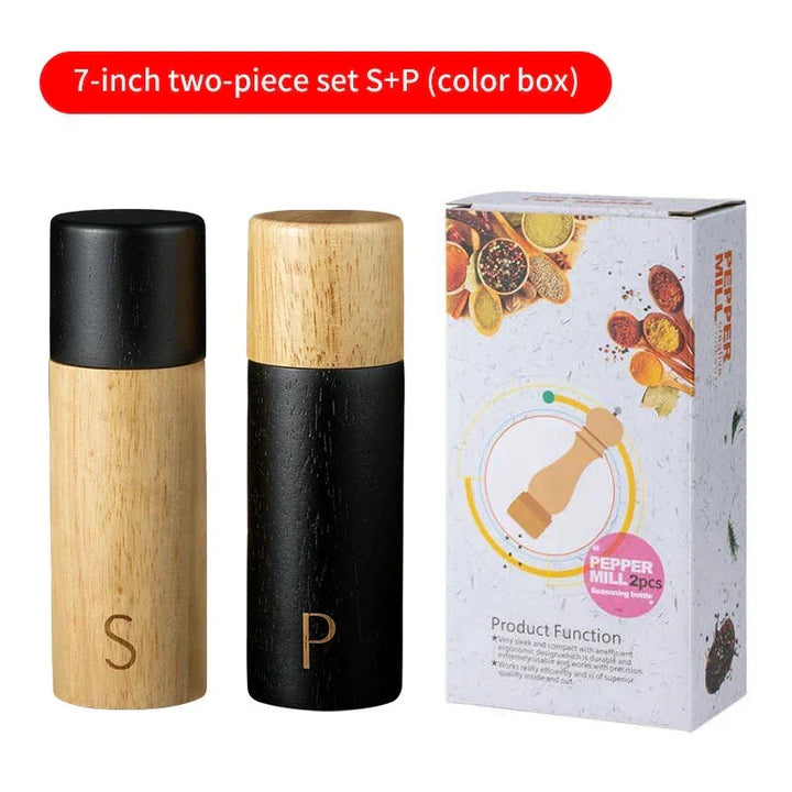 BowLift | Wood Salt and Pepper Mill Set