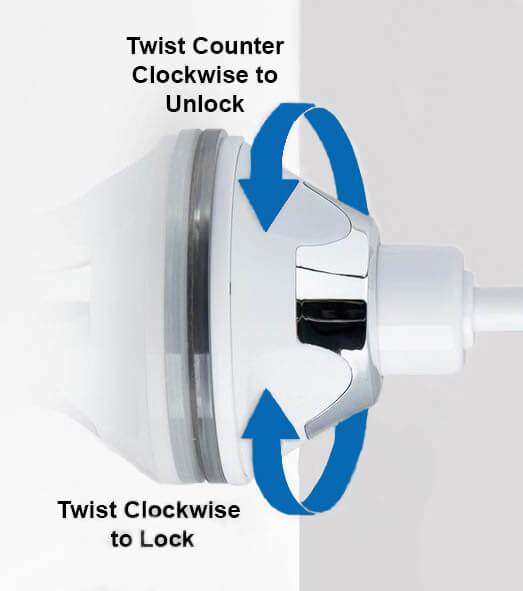 BowLift | FlexibleMirror – LED magnifying mirror with goose neck