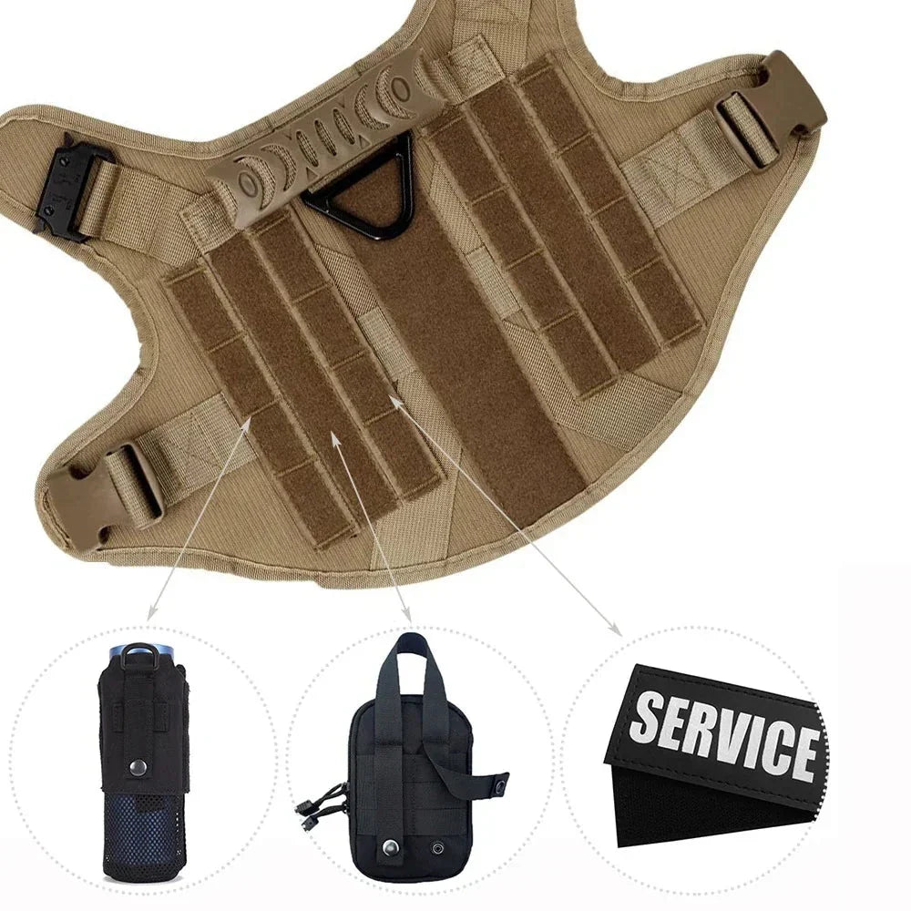 BowLift | Guardian K9 – Adjustable Dog Training Harness with Control Handle