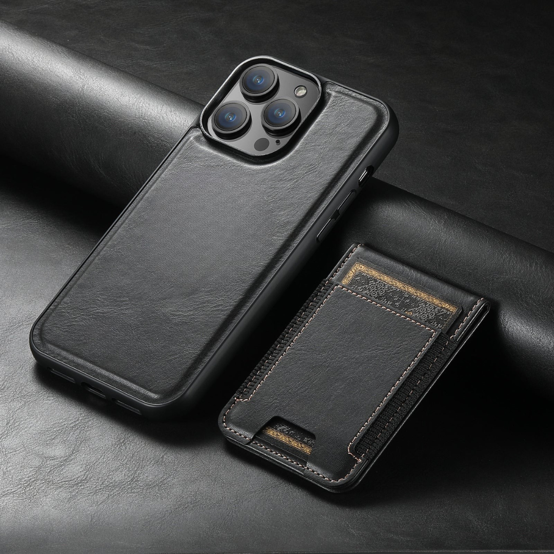 Leather Phone Case Card Holder Stand Cover
