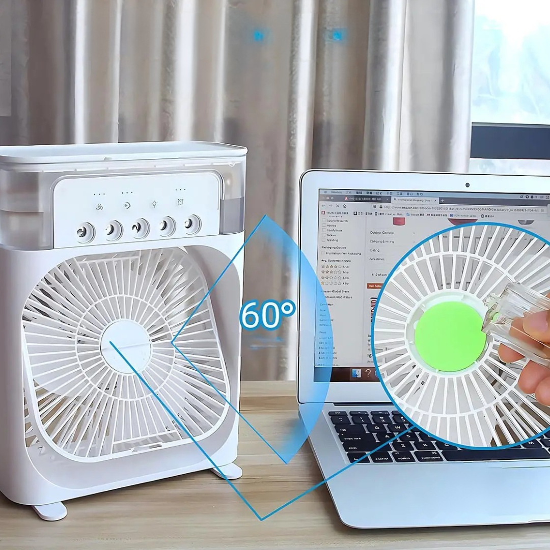 Air Cooler Fan with Night Light Feature |