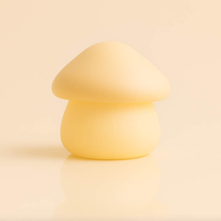 Paddie Mushroom Night Light – Soft Silicone Lamp for Kids