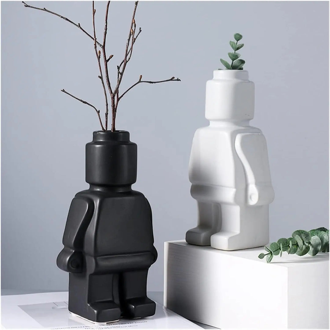 BowLift | Lego-Vase made of ceramic