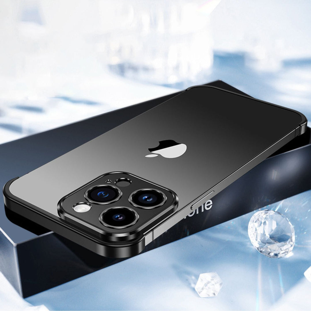 Ultra-Thin Metal Phone Case | Slim and Sturdy | Shockproof Protection for iPhone and Android |