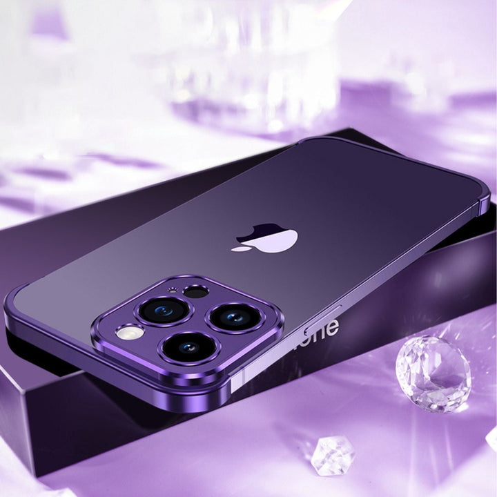 Ultra-Thin Metal Phone Case | Slim and Sturdy | Shockproof Protection for iPhone and Android |