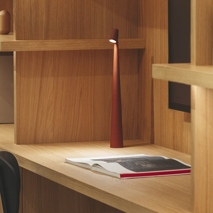 Sculpting table lamp