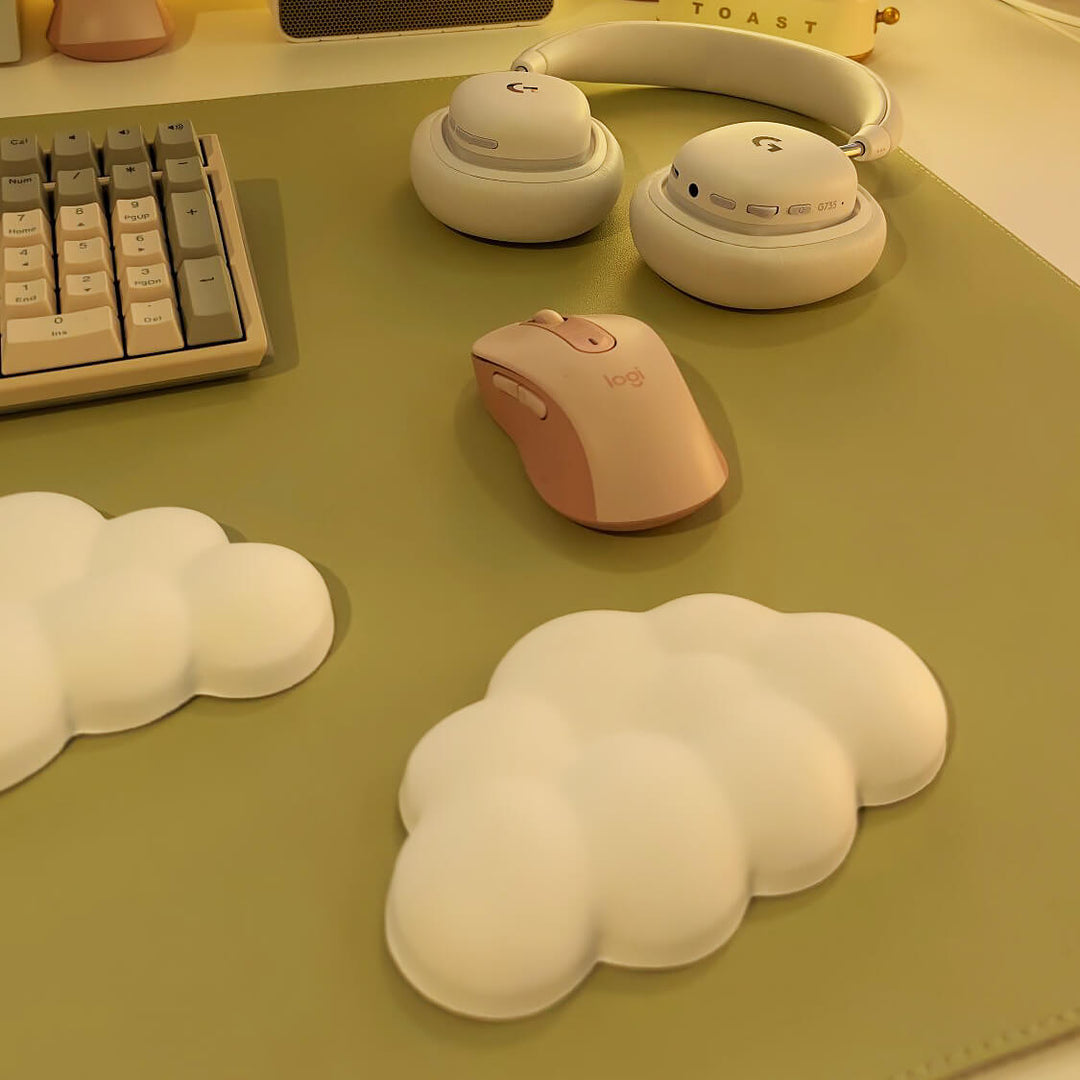 BowLift | Cloud-shaped Keyboard &amp; Mouse Wrist Rest