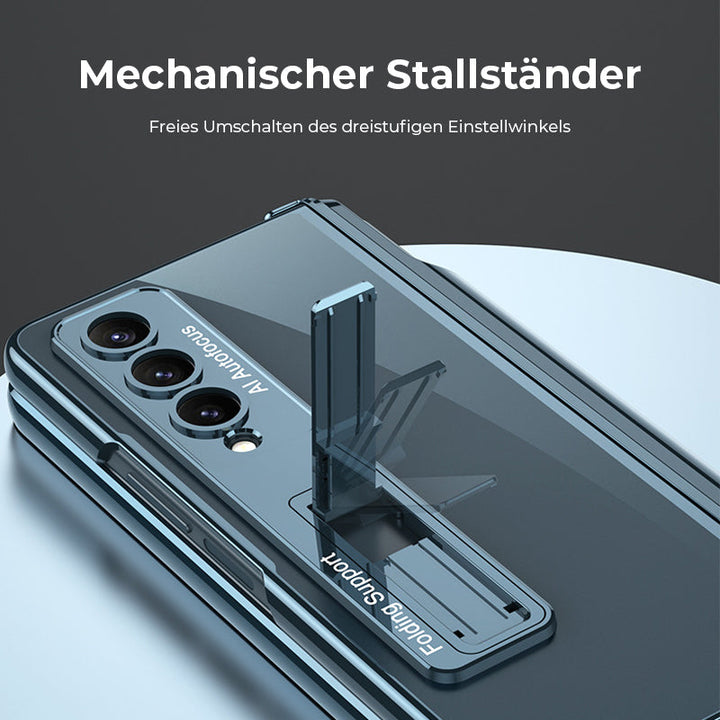Samsung foldable phone case with integrated film