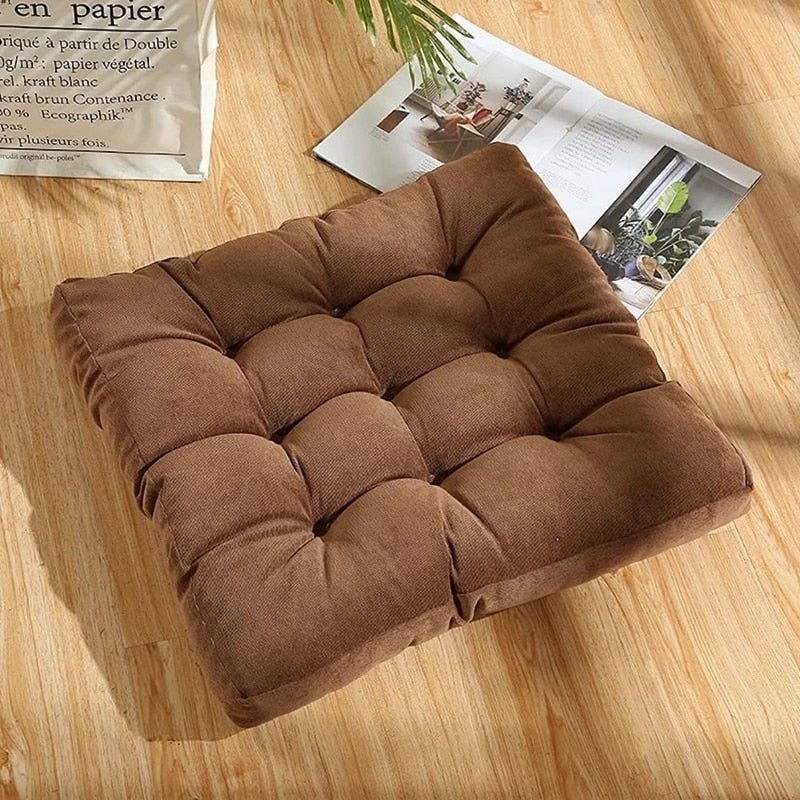 BowLift | Large thick super soft corduroy floor cushion