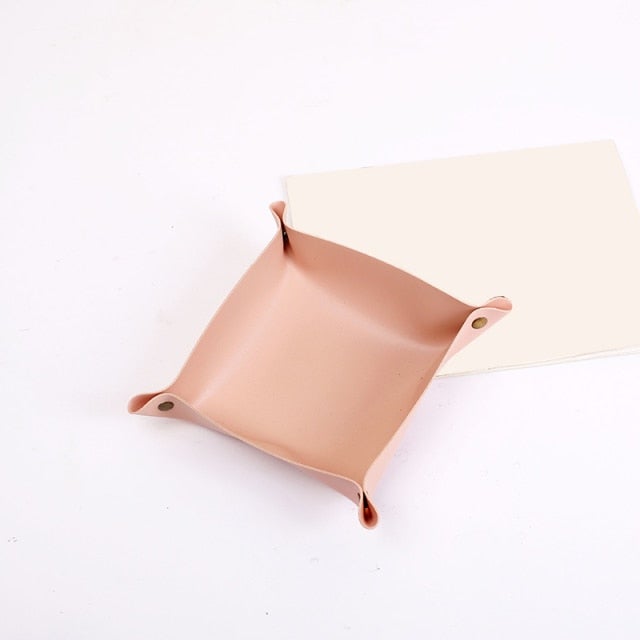 BowLift | Leather Storage Tray