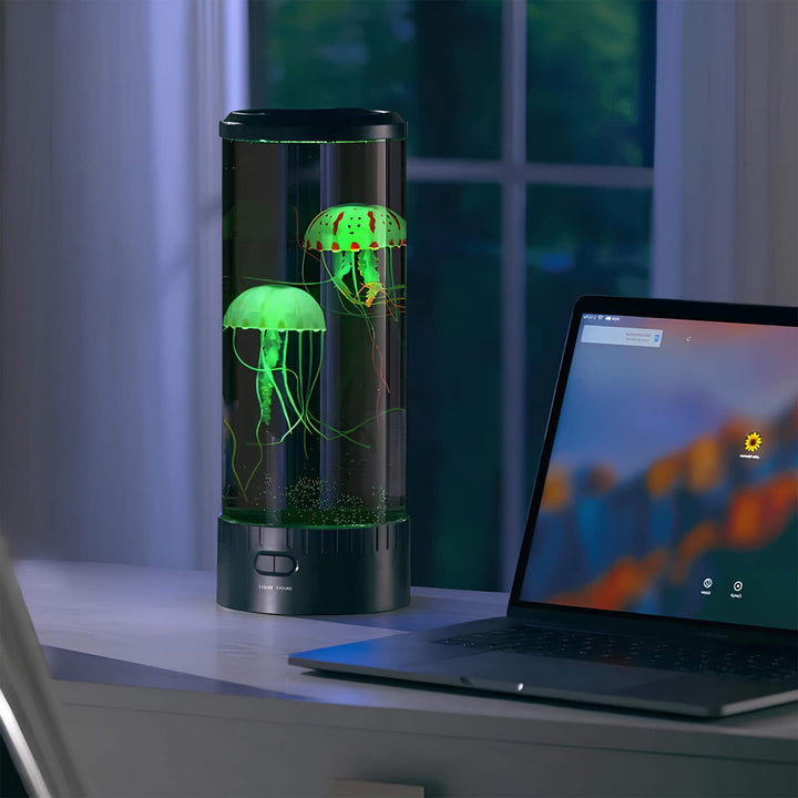 Soothing LED Jellyfish Table Lamp