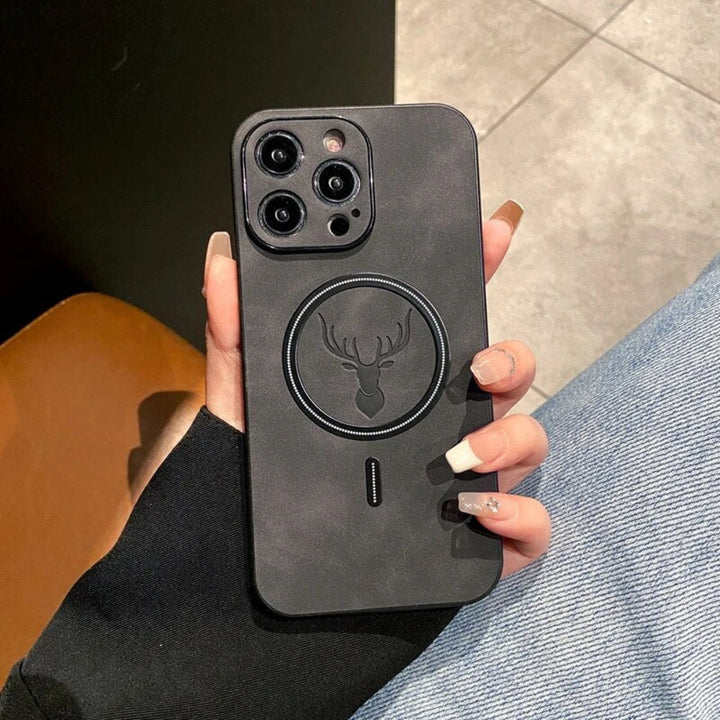 Leather Magnetic Protective Phone Case